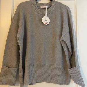 Size Small gray sweater
